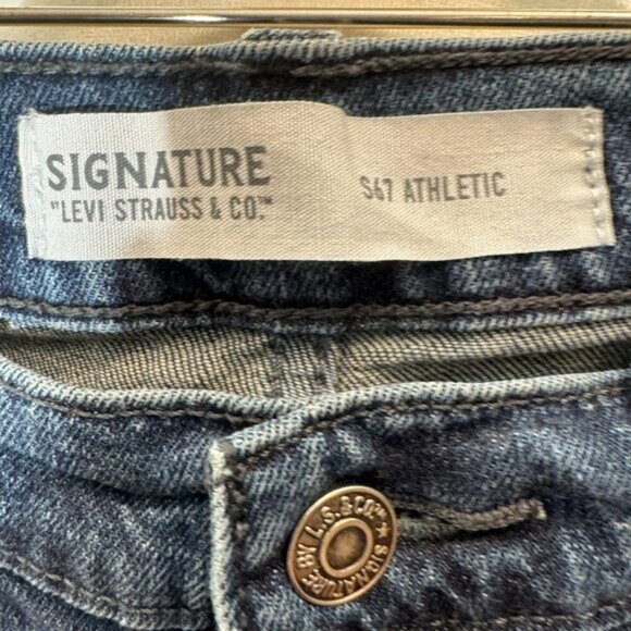 Men's Levi Strauss & Co S67 Athletic Jeans - W30 x L32 - Picture 5 of 11